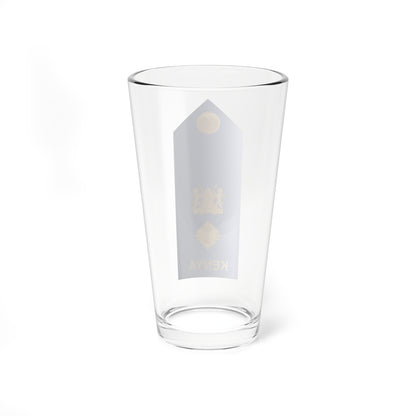 11. Kenyan Air Force LTCOL (Kenya) (Military Rank) Pint Glass 16oz