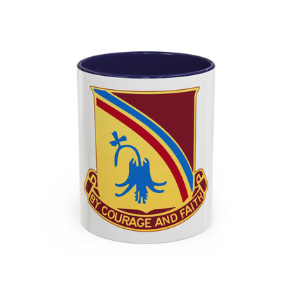 22 Transportation Battalion (U.S. Army) Accent Coffee Mug