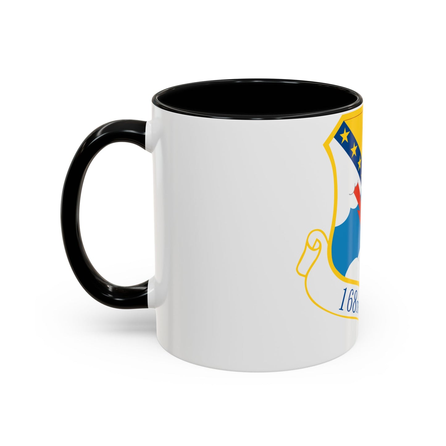 168th Wing emblem (U.S. Air Force) Accent Coffee Mug