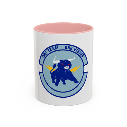 325 Civil Engineer Squadron AETC (U.S. Air Force) Accent Coffee Mug