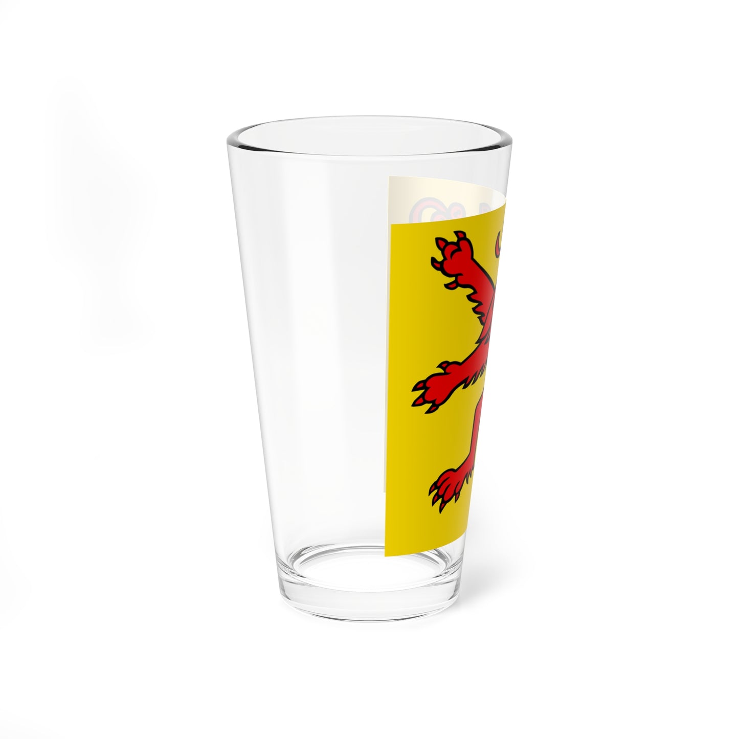 CHE Laufenburg Flag (Switzerland) Pint Glass 16oz