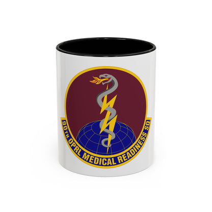 90 Operational Medical Readiness Squadron AFGSC (U.S. Air Force) Accent Coffee Mug