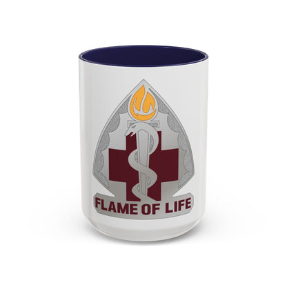 818 Medical Battalion (U.S. Army) Accent Coffee Mug