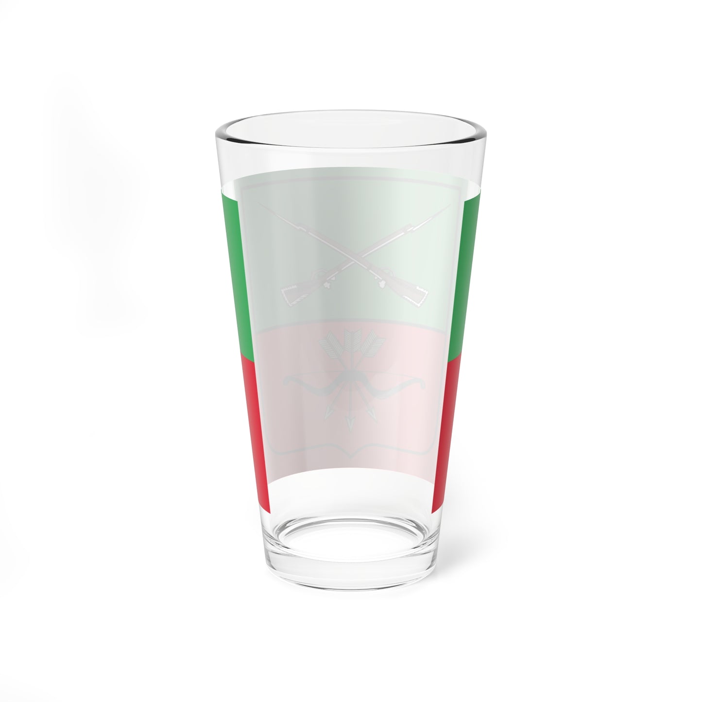 Flag of the Russian administered Zaporizhzhia Oblast (Russia) Pint Glass 16oz