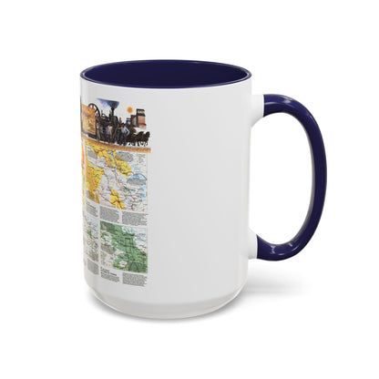 USA - Northern Plains 2 (1986) (Map) Accent Coffee Mug
