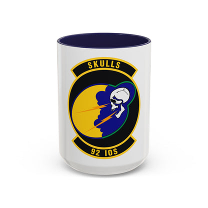 92 Information Operations Squadron ACC (U.S. Air Force) Accent Coffee Mug