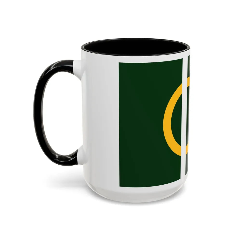 Flag of Calne UK - Accent Coffee Mug-Go Mug Yourself