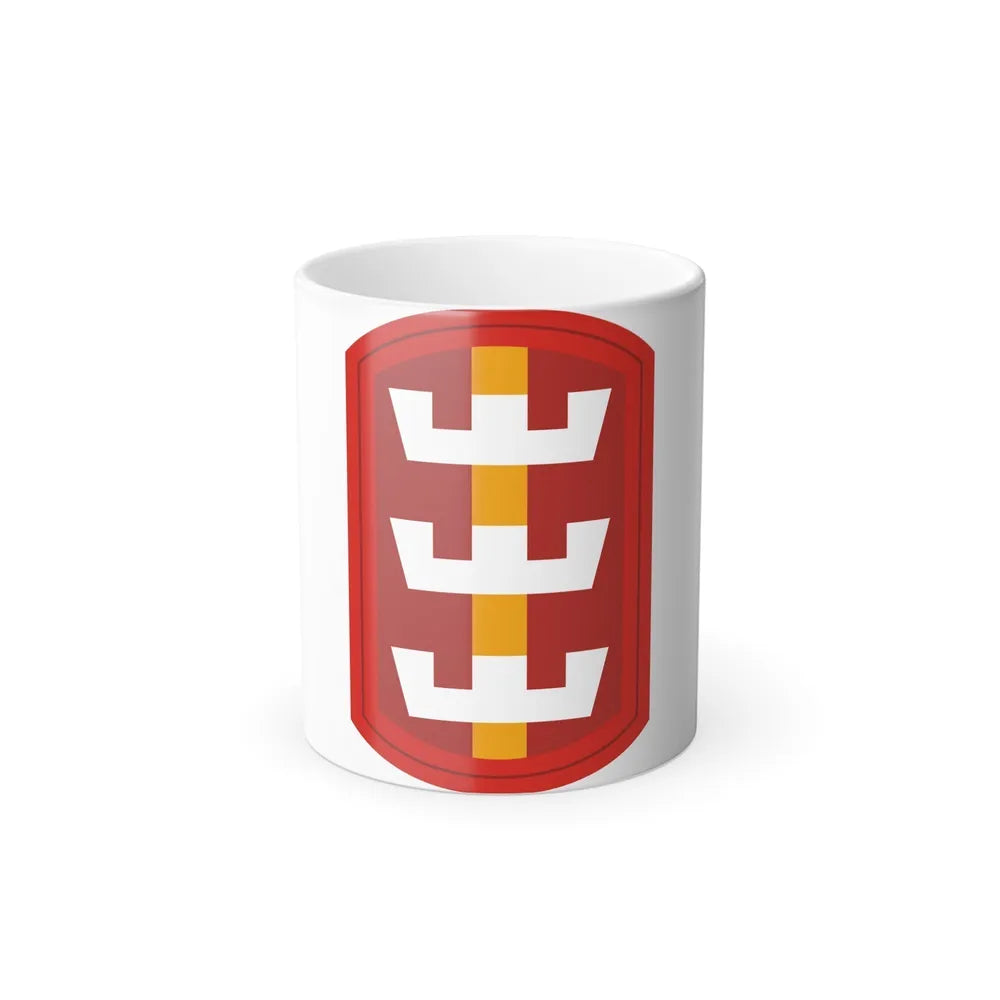 130th Engineer Brigade (U.S. Army) Color Changing Coffee Mug-11oz-Go Mug Yourself