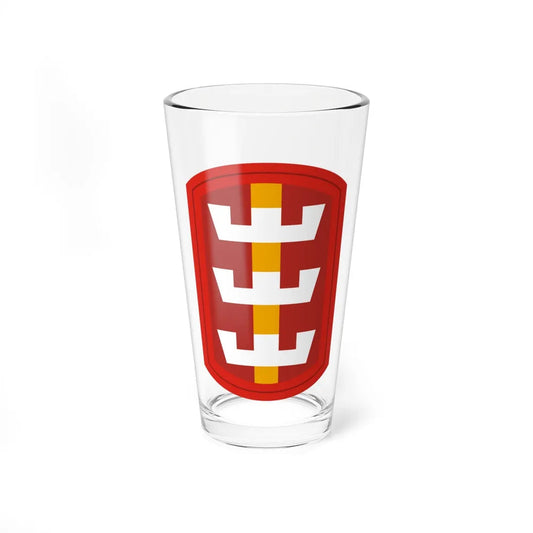 130th Engineer Brigade (U.S. Army) Pint Glass 16oz-16oz-Go Mug Yourself