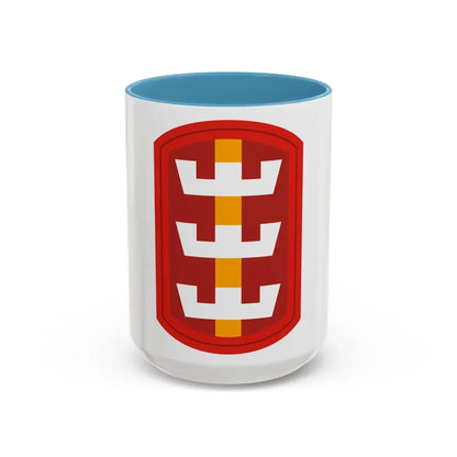 130th Engineer Brigade (U.S. Army) Accent Coffee Mug - Go Mug Yourself