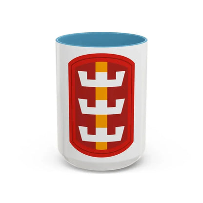 130th Engineer Brigade (U.S. Army) Accent Coffee Mug - Go Mug Yourself