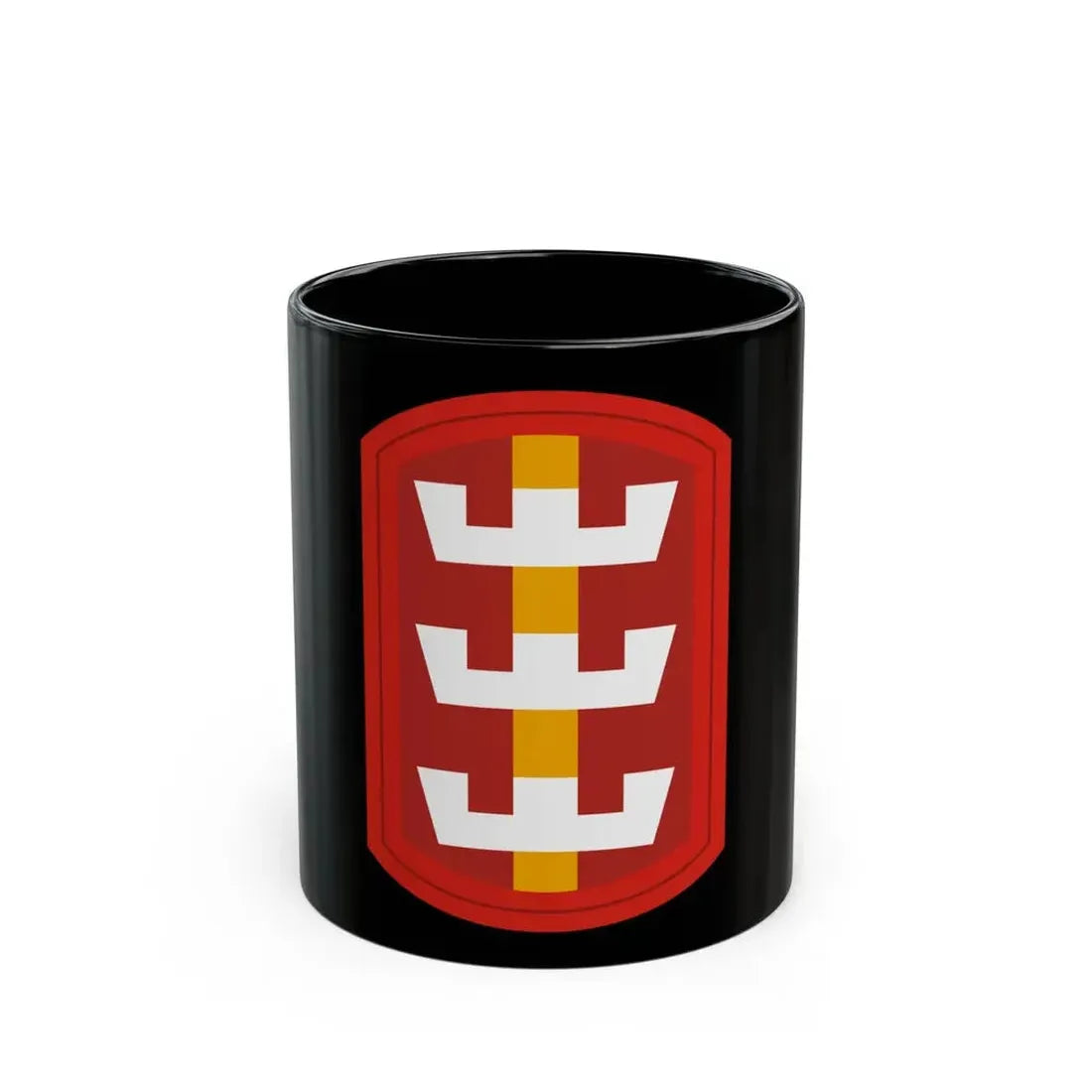 130th Engineer Brigade (U.S. Army) Black Coffee Mug 11oz - Go Mug Yourself