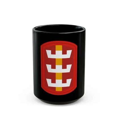 130th Engineer Brigade (U.S. Army) Black Coffee Mug 15oz - Go Mug Yourself