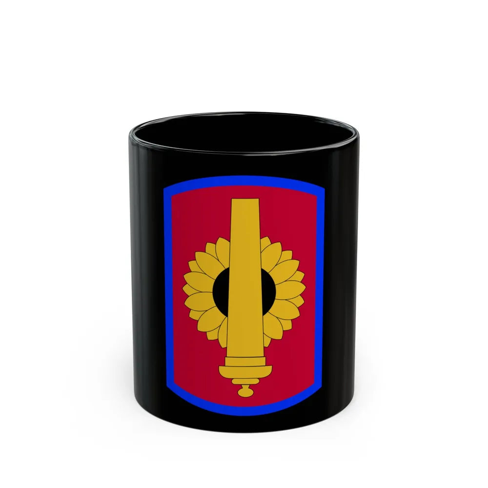 130th Field Artillery Brigade (U.S. Army) Black Coffee Mug-11oz-Go Mug Yourself