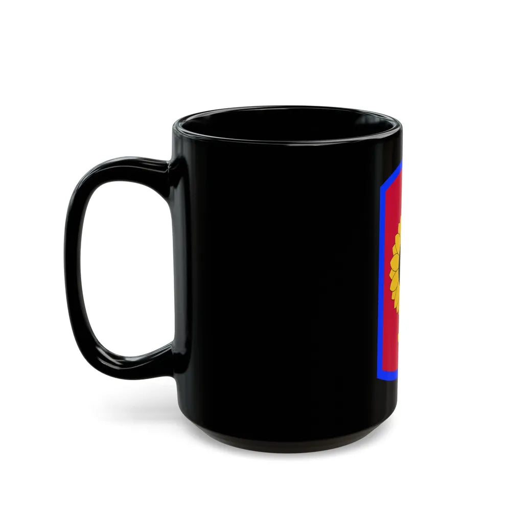 130th Field Artillery Brigade (U.S. Army) Black Coffee Mug-Go Mug Yourself