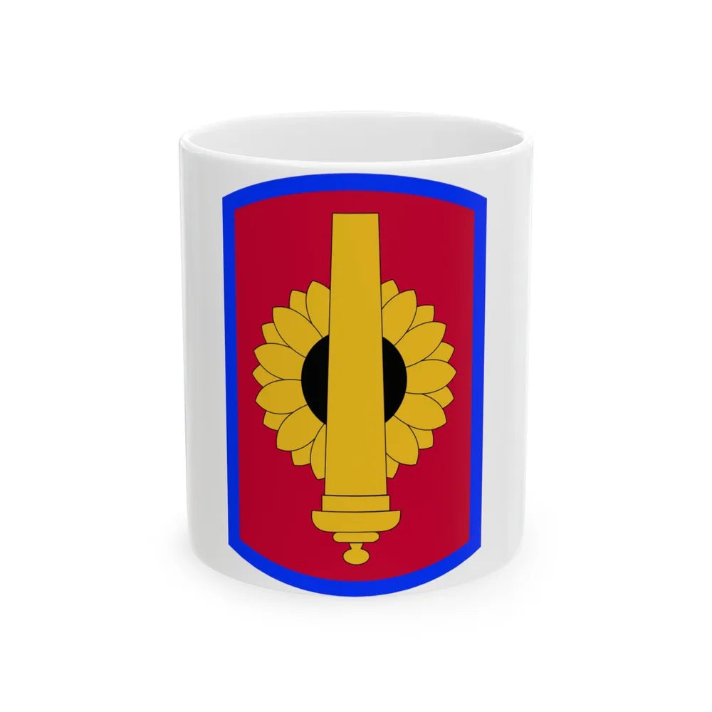 130th Field Artillery Brigade (U.S. Army) White Coffee Mug-11oz-Go Mug Yourself