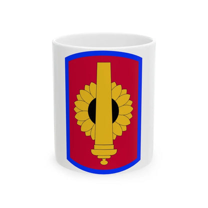 130th Field Artillery Brigade (U.S. Army) White Coffee Mug-11oz-Go Mug Yourself