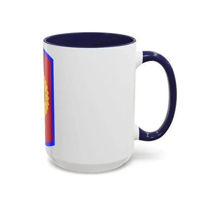 130th Field Artillery Brigade (U.S. Army) Accent Coffee Mug - Go Mug Yourself