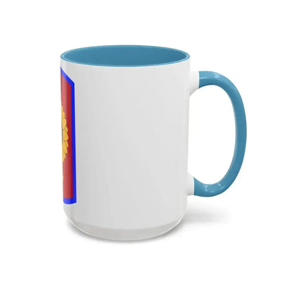 130th Field Artillery Brigade (U.S. Army) Accent Coffee Mug - Go Mug Yourself