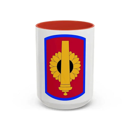 130th Field Artillery Brigade (U.S. Army) Accent Coffee Mug - Go Mug Yourself