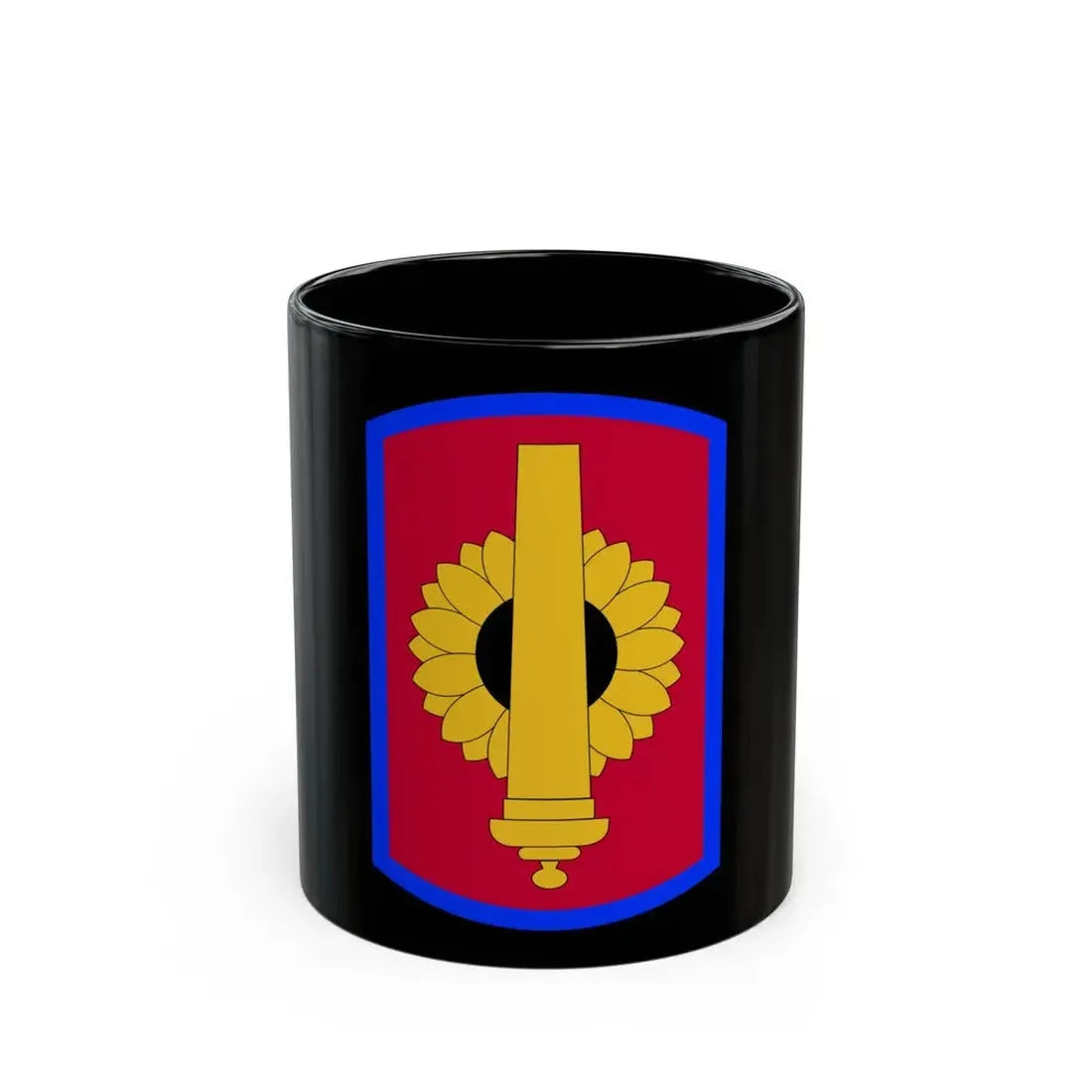 130th Field Artillery Brigade (U.S. Army) Black Coffee Mug 11oz - Go Mug Yourself