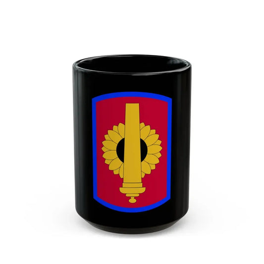 130th Field Artillery Brigade (U.S. Army) Black Coffee Mug 15oz - Go Mug Yourself