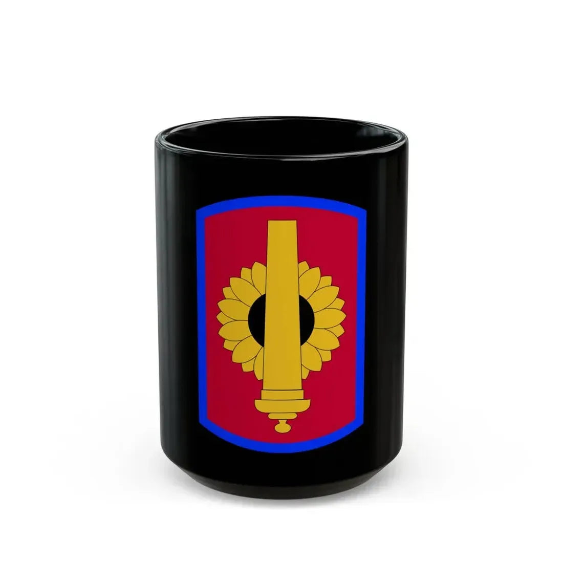 130th Field Artillery Brigade (U.S. Army) Black Coffee Mug 15oz - Go Mug Yourself