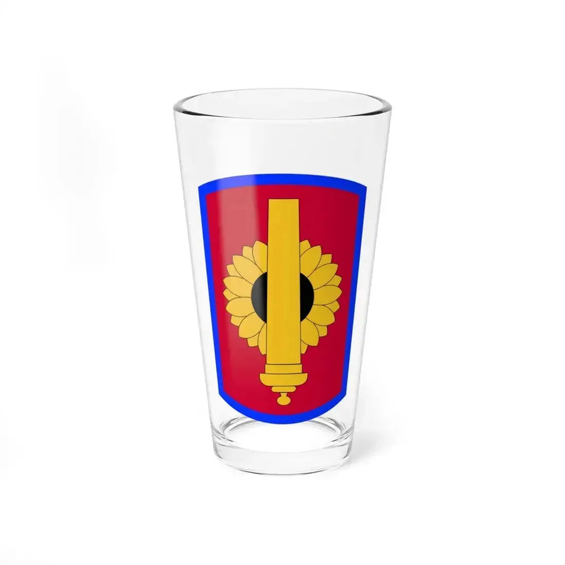 130th Field Artillery Brigade (U.S. Army) Pint Glass 16oz 16oz - Go Mug Yourself