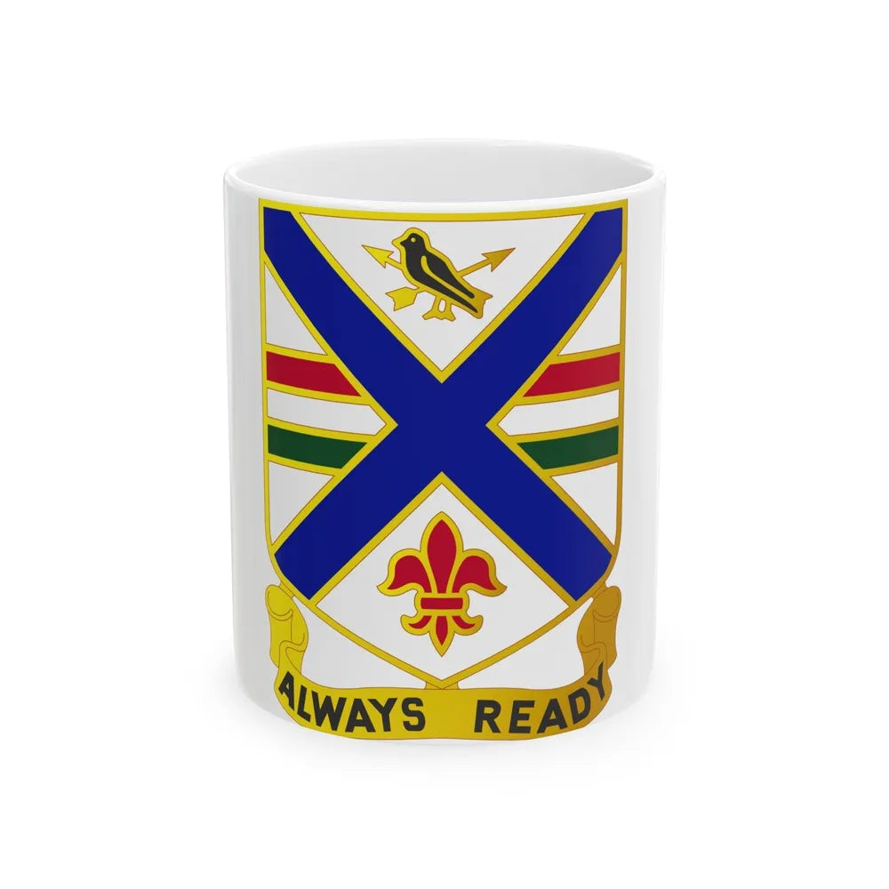 130th Infantry Regiment (U.S. Army) White Coffee Mug-11oz-Go Mug Yourself