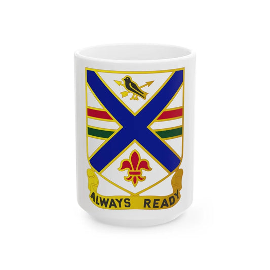 130th Infantry Regiment (U.S. Army) White Coffee Mug-15oz-Go Mug Yourself