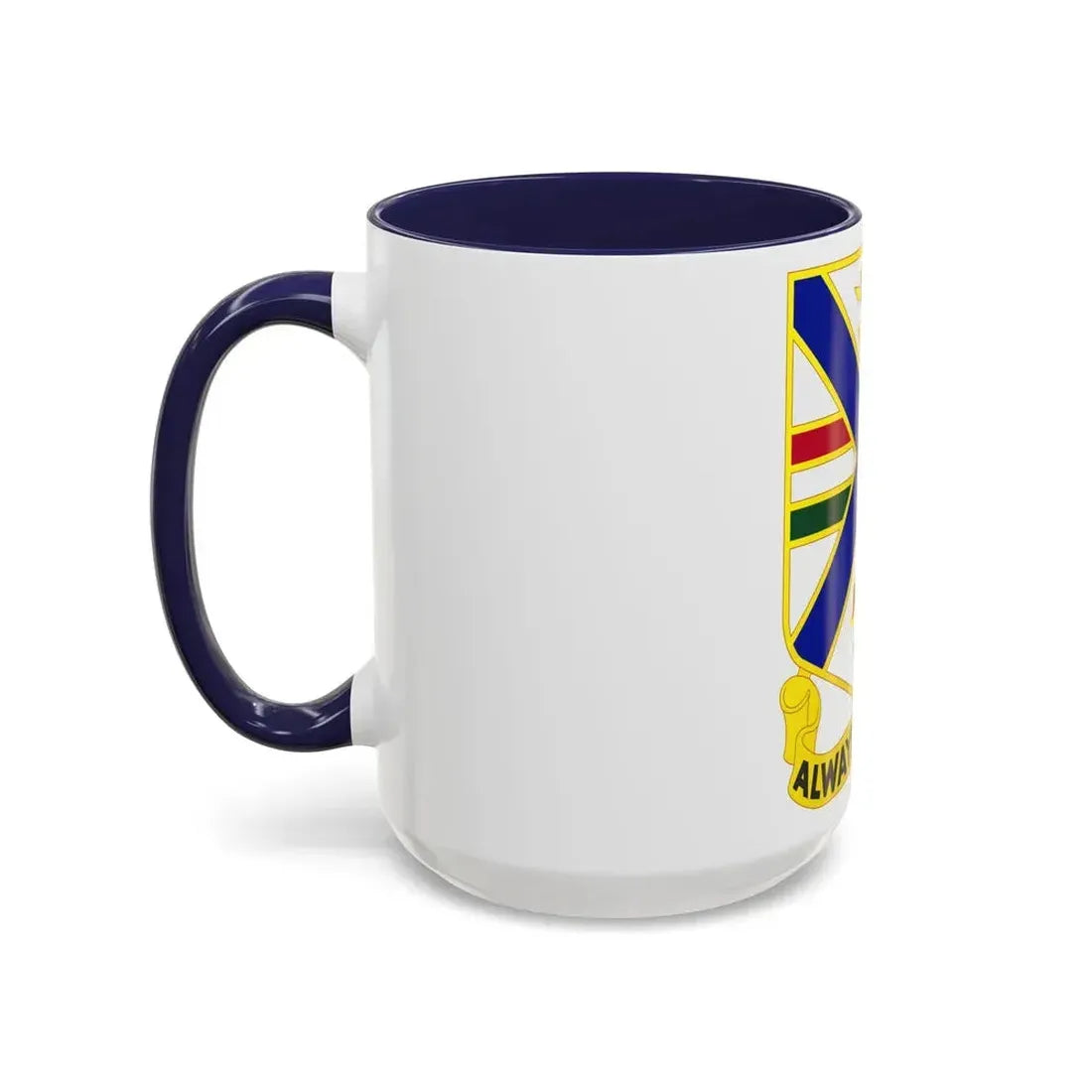 130th Infantry Regiment (U.S. Army) Accent Coffee Mug - Go Mug Yourself
