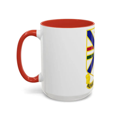 130th Infantry Regiment (U.S. Army) Accent Coffee Mug - Go Mug Yourself