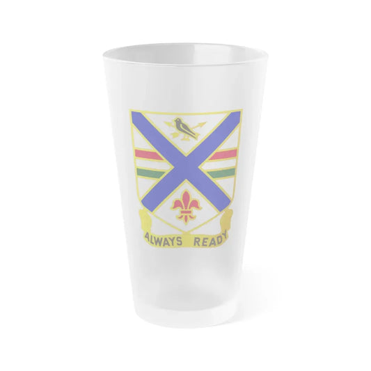 130th Infantry Regiment (U.S. Army) Frosted Pint Glass 16oz Default Title - Go Mug Yourself