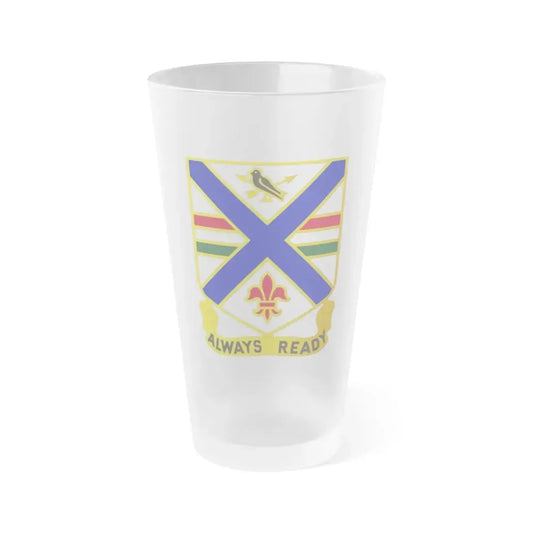 130th Infantry Regiment (U.S. Army) Frosted Pint Glass 16oz Default Title - Go Mug Yourself