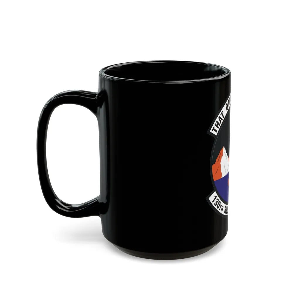 130th Rescue Squadron (U.S. Air Force) Black Coffee Mug-Go Mug Yourself