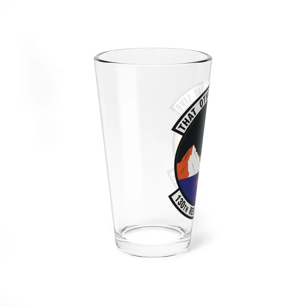 130th Rescue Squadron (U.S. Air Force) Pint Glass 16oz-Go Mug Yourself