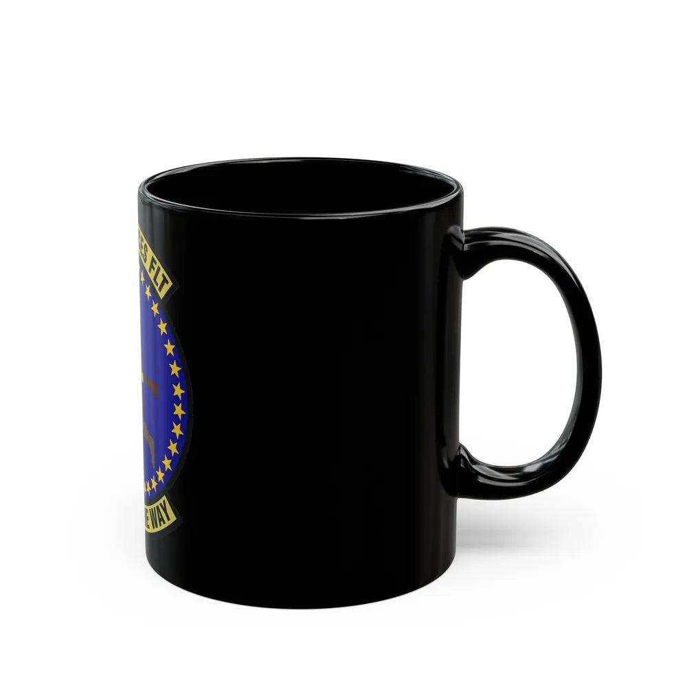 130th Services Flight (U.S. Air Force) Black Coffee Mug-Go Mug Yourself