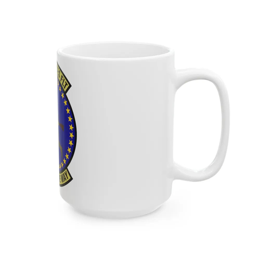 130th Services Flight (U.S. Air Force) White Coffee Mug-Go Mug Yourself