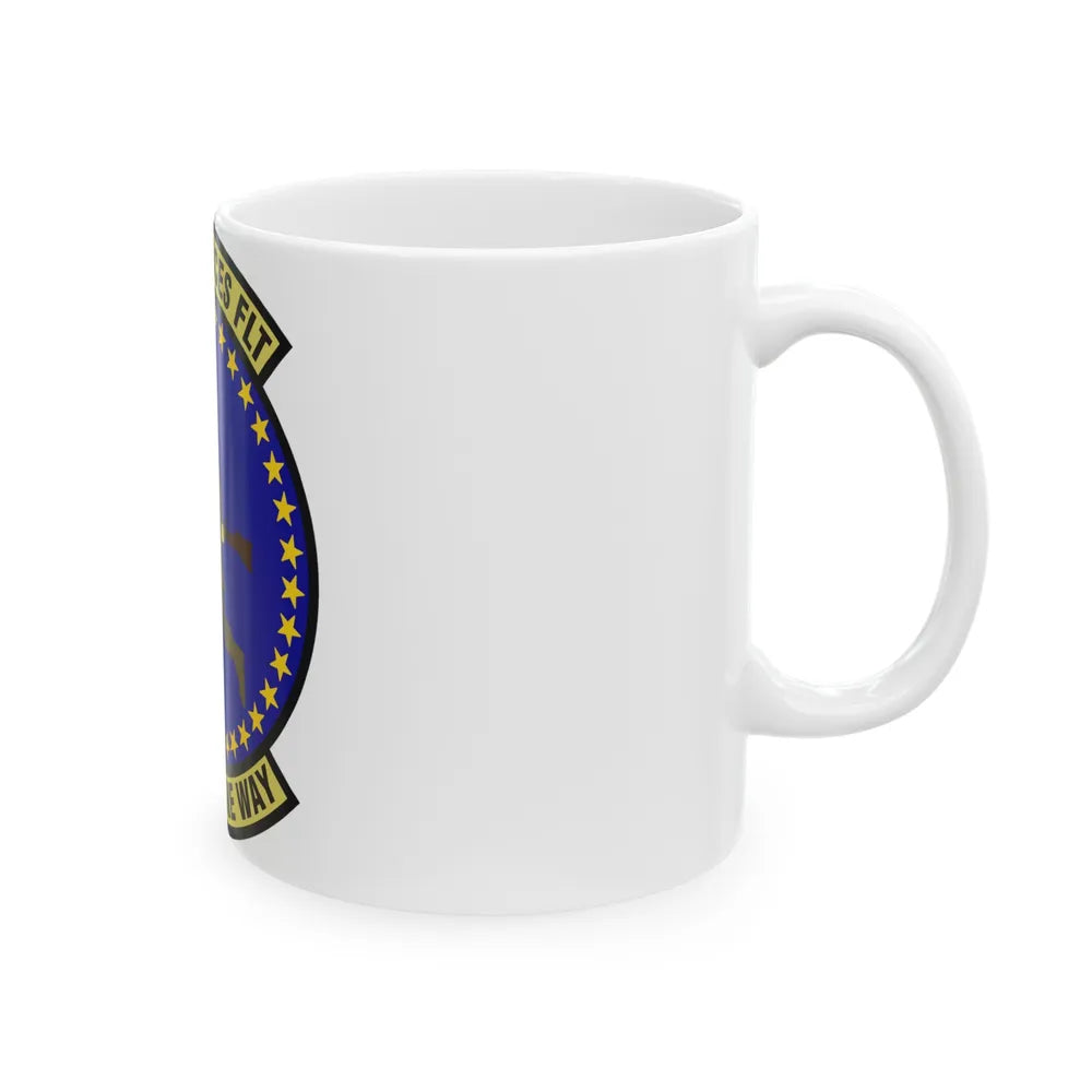 130th Services Flight (U.S. Air Force) White Coffee Mug-Go Mug Yourself