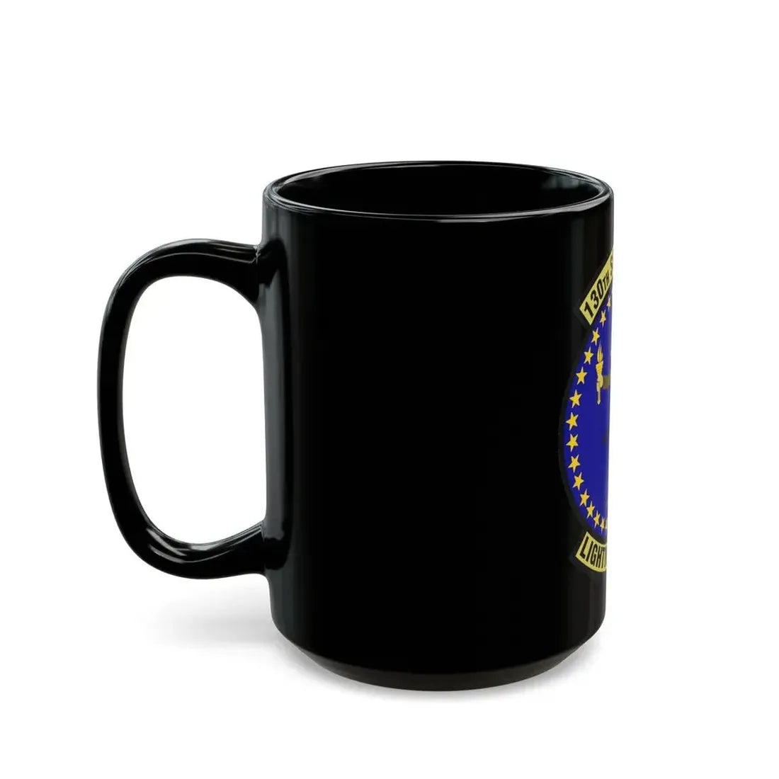 130th Services Flight (U.S. Air Force) Black Coffee Mug - Go Mug Yourself