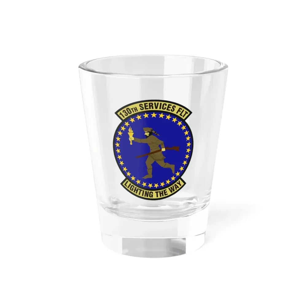 130th Services Flight (U.S. Air Force) Shot Glass 1.5oz 1.5oz - Go Mug Yourself