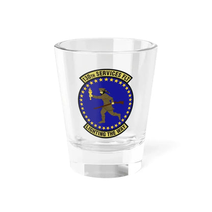 130th Services Flight (U.S. Air Force) Shot Glass 1.5oz 1.5oz - Go Mug Yourself