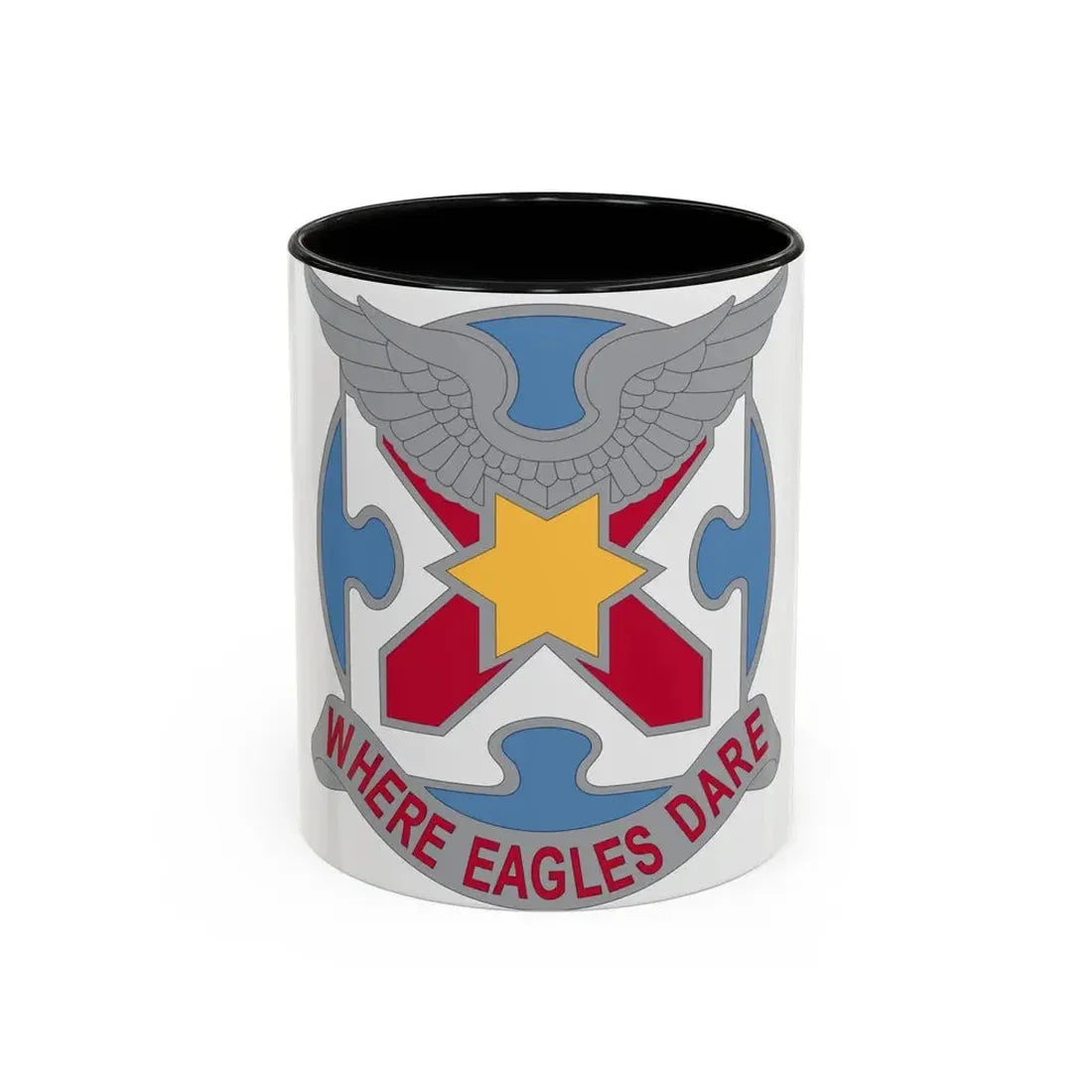 131 Aviation Regiment (U.S. Army) Accent Coffee Mug 11oz Black - Go Mug Yourself