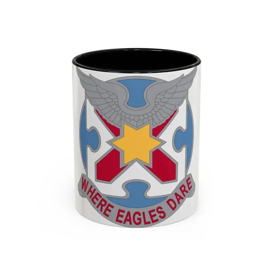 131 Aviation Regiment (U.S. Army) Accent Coffee Mug 11oz Black - Go Mug Yourself