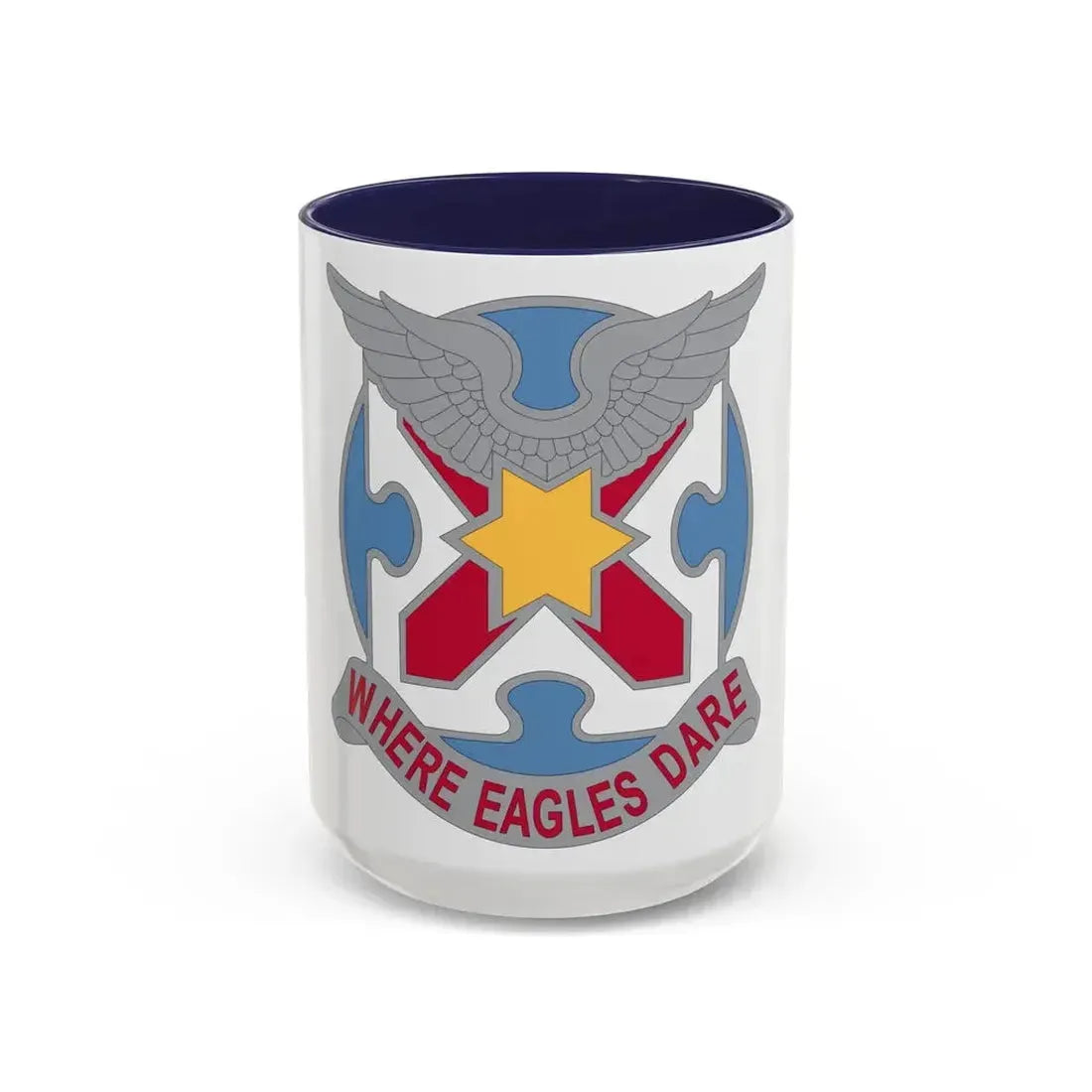131 Aviation Regiment (U.S. Army) Accent Coffee Mug 15oz Navy - Go Mug Yourself