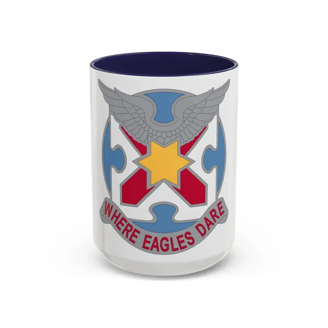 131 Aviation Regiment (U.S. Army) Accent Coffee Mug 15oz Navy - Go Mug Yourself