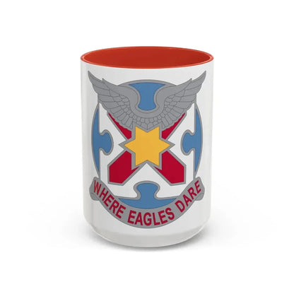 131 Aviation Regiment (U.S. Army) Accent Coffee Mug 15oz Red - Go Mug Yourself