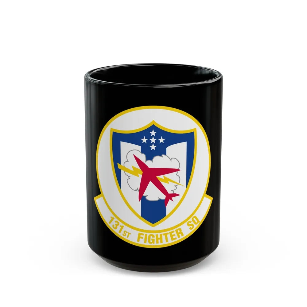 131 Fighter Squadron (U.S. Air Force) Black Coffee Mug-15oz-Go Mug Yourself