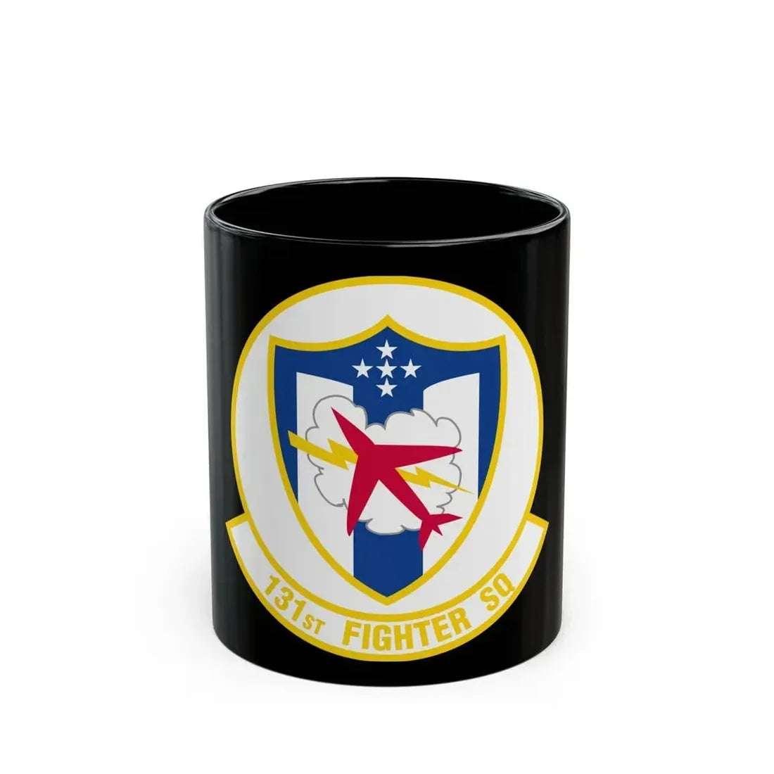 131 Fighter Squadron (U.S. Air Force) Black Coffee Mug 11oz - Go Mug Yourself