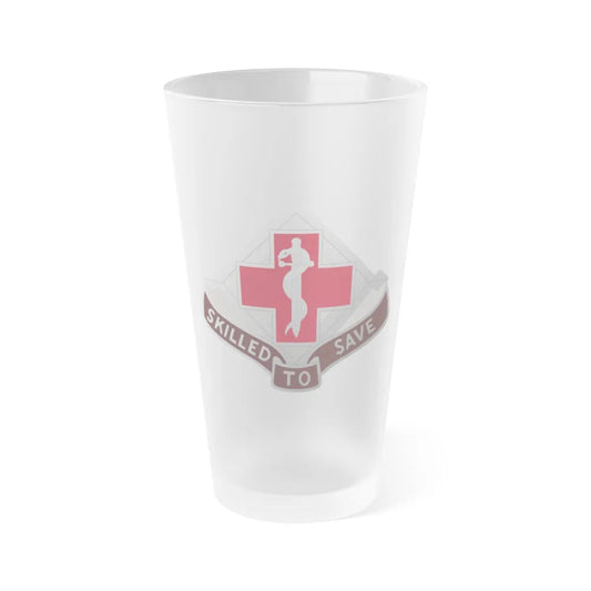 131 Surgical Hospital (U.S. Army) Frosted Pint Glass 16oz-Go Mug Yourself